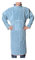Chaqueta de Soldadura Delantal de Cuero de Cuero Traje de Ropa Protectora de Ropa, Accesorios de Soldadura(Blauw,XX-Large)
