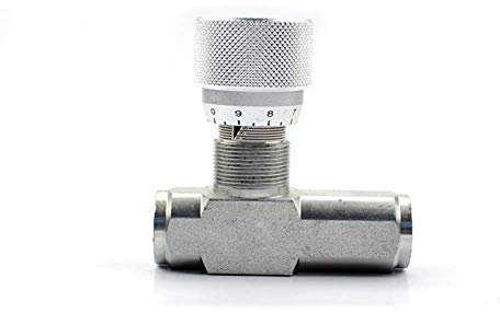ZBJGBUIA Rückschlagventile STU Drosselventil Hydraulisches Rückschlagventil G1/4 3/8 1/2 3/4 1 Zoll Kohlenstoffstahl Industrieingenieurteile(1/4Inch)
