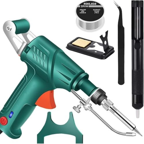 Strumenti di Saldatura Laser Industriale Riscaldati Internamente, Pistola per Saldatura Versatile, Pistola per Saldatura Laser(Green,Internal Heat)