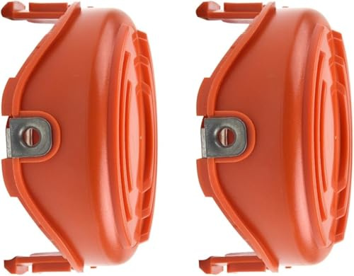 Zhanhai 2/4/10 Pack Trimmer Spool Cap Cover Fits For BLACK & DECKER GL9035 GL8033 GL7033 Lever Grass Trimmer Replacement Part 90583594 (2)