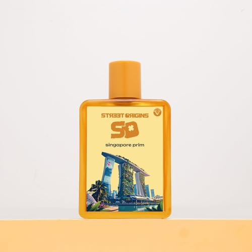 Street Origins Singapore Prim (Venus) Eau de Parfum for Women – 75ml Luxury Niche Perfume – Elegant Floral Woody Musk Scent with Tea, Bergamot, Orchid, Jasmine, Patchouli & Vanilla