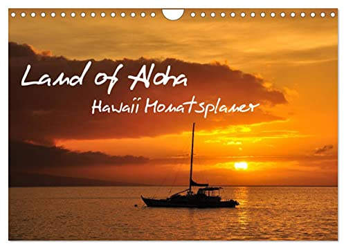 Land of Aloha - Hawaii Monatsplaner (Wandkalender 2026 DIN A4 quer), CALVENDO Monatskalender: 14 beeindruckende Bilder aus dem Land des Aloha und 50. Bundesstat der USA (CALVENDO Orte)
