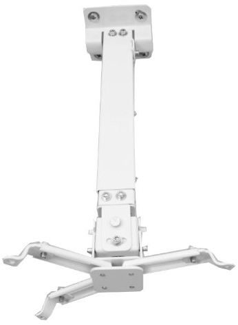 Brateck - Supporto da soffitto per videoproiettore per Acer H7531D, colore: bianco