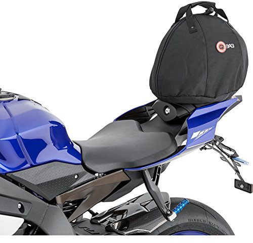 QBag Heck-/Sitzbank-/Helmtasche 01-15L - Motorrad/Roller Gepäckträger schwarz
