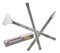 3 Wide & 1 Chisel & Point Set Fits Hilti TE805 TE905 TE1000 TE1500 Demolition Breaker