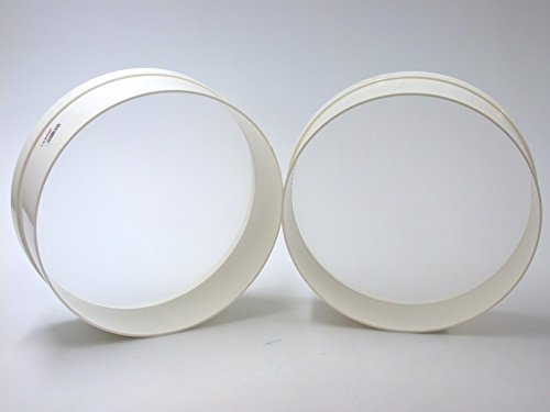 COSMOPLAST 2815030 Setaccio con Rete in Nylon Bianco da 1 Mm 30 Cm