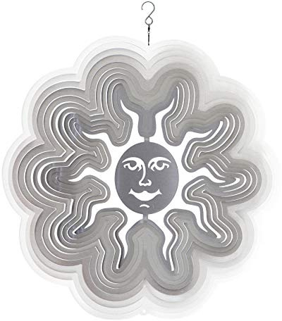 Spin Art Original Sun Gold Wind Spinner (6-Inch)