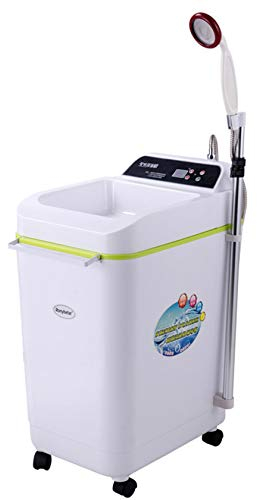 YYUINU Chauffe-eau instantané électrique 220 V avec douche inclus Sous évier 100 l 2000 W (100 l)