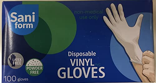 Vinylhandschuhe puderfrei Größe L 100 Stück