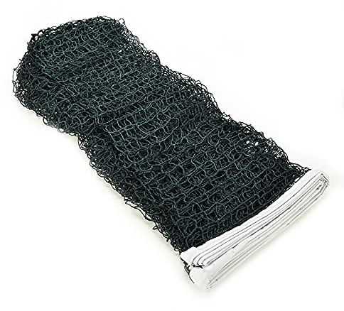 Rete Da Badminton Portatile e Pallavolo Regolabile - Pieghevole Per Tennis, Giardino, Spiaggia, Sport All'Aperto - 6.1x0.76m Verde
