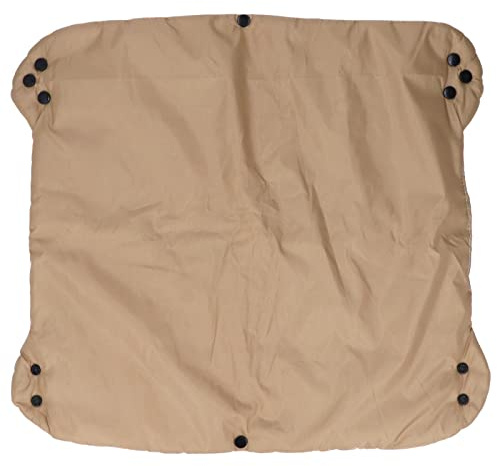 Kinderwagen-Handwärmer Halten Warm, Dicker, Winddichte, Wasserdichte Kinderwagen-, Kinderwagen-Handwärmer mit Druckknopf-Design, Handwärmer für Kaltes Wetter Im Freien (Gold)