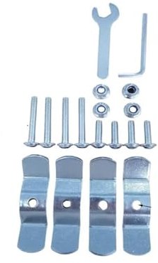 Universal Motorcycle Luggage Top Case Tail Box Screw Spacers Bolts Set Bottom Base Plate Mounting Baseplate Bracket Accessories