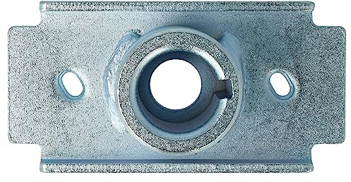 vhbw Messerhalter kompatibel mit Hecht 551 SWB, 552 RS, 556 RS (bis Modell 2013) Rasenmäher - 10 x 5 x 3,6 cm Silber