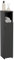 ComfortCove Mobiletto da Bagno Slim, Mobile Bagno Alto, Organizer Indipendente con Spazio Contenitivo, Colonna bagno salvaspazio per Cucina, Soggiorno, Nero