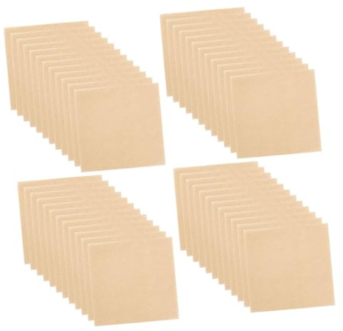 BESTYASH 500pcs Non-Stick Hamburger Patties Paper Sheets, Water-Resistant Food Safe Baking Paper Squares for Oven Cooking and Separating Food Items in Settings