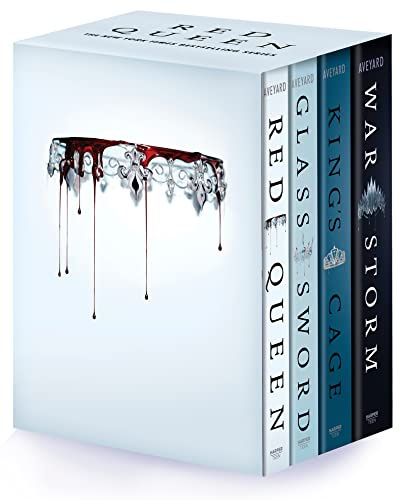 Red Queen Box Set: Red Queen, Glass Sword, King's Cage, War Strom