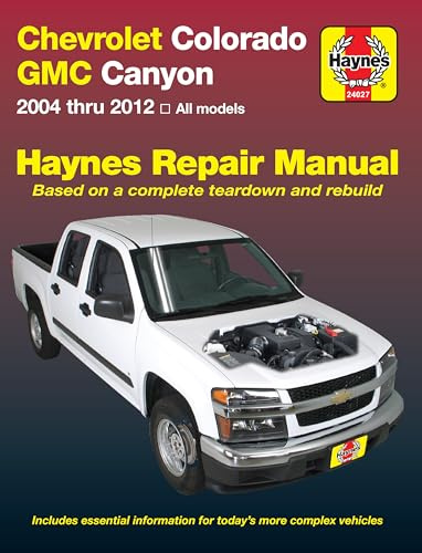 Chevrolet Colorado & GMC Canyon (04-12) Haynes Repair Manual