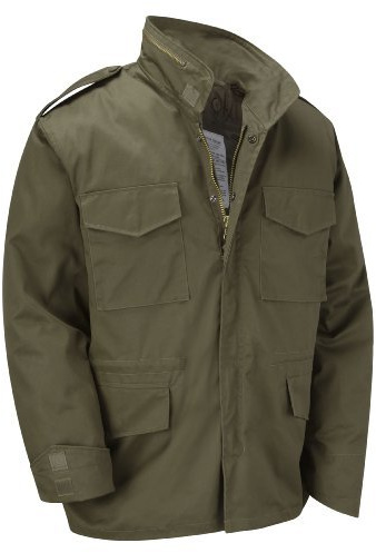 M65 Military Jacket (Olive, 2XL)
