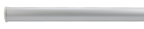 Liedeco Klappbare Beschwerung für Flächenvorhangstoff, Schiebevorhang | 1 STK Aluminium L 60 cm