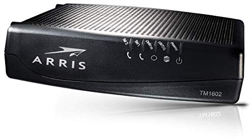 Arris Touchstone TM1602A DOCSIS 3.0 16 x 4 Modem de téléphonie pour TWC et OPTIMUM