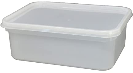 We Can Source It Ltd – 2L Reusable Ice Cream & Food Storage Containers with Lids – Stackable, Airtight, Freezer & Dishwasher Safe – Perfect for Meal Prep, Kitchen Organization – Pack of 20