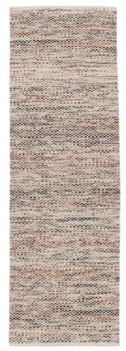 RugVista Pebbles Teppich, 100 x 400 cm, Rost/Braun | Moderne, Rechteckig, Mittlerer Stapel, Nur chemische Reinigung, Oeko-Tex 100