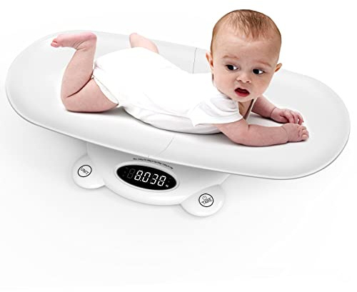 Ellie Digital Baby Scales Weight all Family, Weighing Newborn Wiggly Babies, Pets, Cat and Dog
