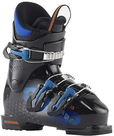Rossignol - Skischuhe Comp J3, Schwarz, Jungen, Größe 32, Schwarz