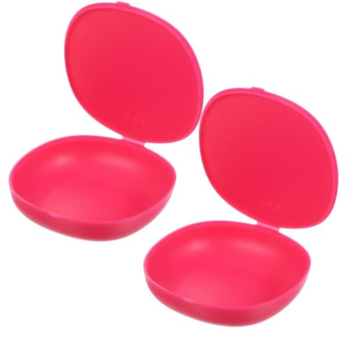 Healeved Aufbewahrung aus Silikon 2 Stück Portable Reisebox Hygienischer Behälter für Saubere und Praktische Aufbewahrung von Menstruationsbechern