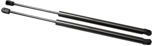 Gasfeder Dämpfer Heckklappe 610mm Heckklappe Kofferraum Gasdruckfedern Lift Unterstützt Stoßdämpfer Für Opel Für Corsa D S07 Für Vauxhall Für Corsa 5-Türer Schrägheck 2006–2014 OOPUHKSY(Black carbon f