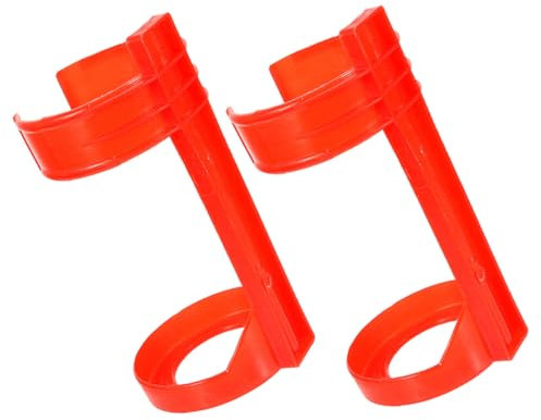 Mobestech 2pezzi Supporto per Estintore Parete Supporto per Estintore in Plastica per Auto Veicoli Ufficio Sicurezza