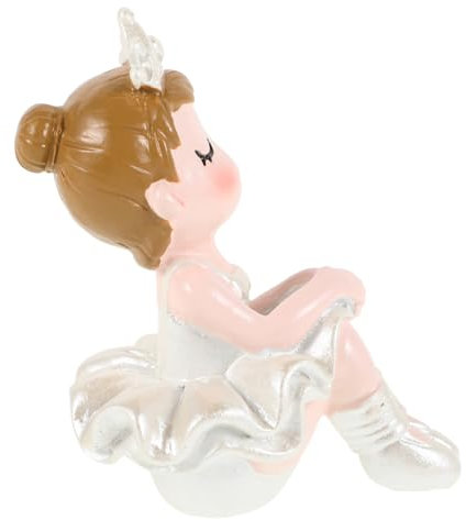 Ciieeo Ballett Cupcake Topper Ballett Mädchen Kuchen Topper Geburtstag Kuchen Elegante Party Zubehör