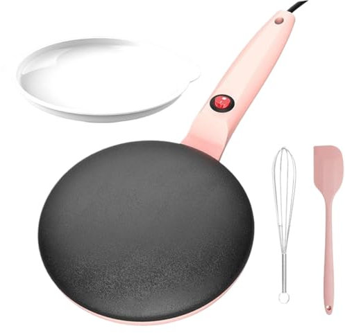Uhngw Crêpière, poêle à crêpes - Poêle à crêpes,Crêpière électrique