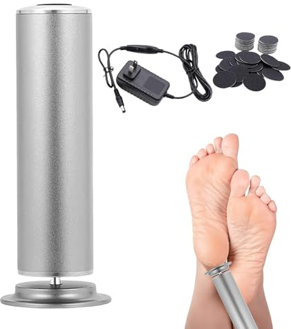 Amoladora De Lima Para Pies - Lijadora De Pie Eléctrica | Lima Para Pies Ajustable Para Eliminar Durezas De Los Pies | Herramienta De Pedicura Para Hombres Y Mujeres, Amoladora De Pies, Lijadora De Pi