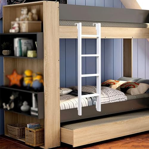 GAOXIONG Scala per Letto a Castello per dormitorio Domestico, Scala Sostitutiva per Letto/Scala a soppalco/Scala Dritta, Scala a Castello per Camper con Ganci, carico 200 kg/440 libbre (Dimensioni: 1