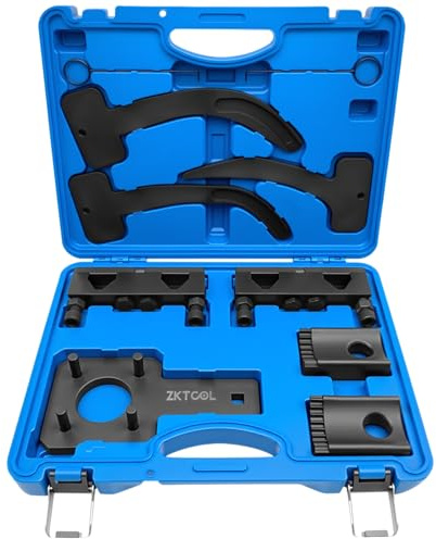 ZKTOOL Kamaxel fixeringsverktyg, kamaxel Phaser verktyg, vevaxel remskivnyckel, kompatibel med VW Jeep Chrysler Dodge 3.6L Pentastar motor, OEM 10200A 10202 10369 10198A 2025200090