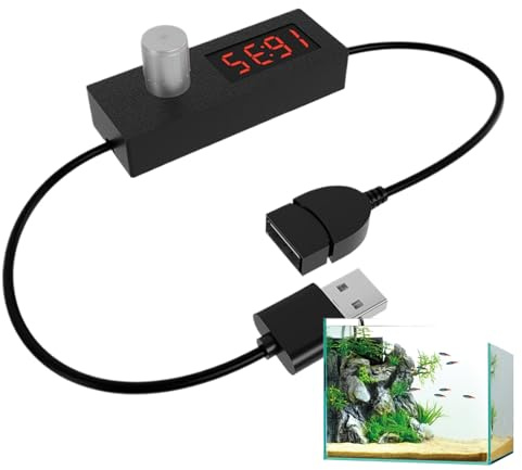 Digital USB Countdown-Timer-Schaltkabelkabel, USB-Timer-Schaltkabel, einstellbares Auto-Off-Schalter, energiesparende elektrische Versorgung mit Countdown-Funktion, 1 Pack schwarz für Home Office