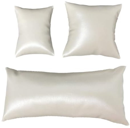 Quystetes Almohadones de ExhibicióN de Reloj de Pulsera de PU Duradero para Estuche, Brazalete, Tobillera, Soporte de Reloj de Pulsera, Organizador de Mostrador de JoyeríA