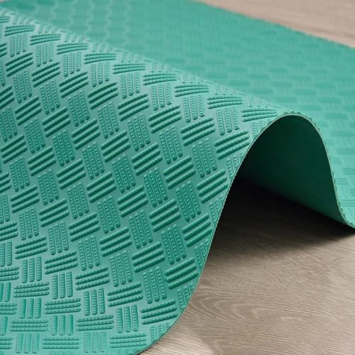 suelo de goma, Alfombrilla protectora de suelo resistente al desgaste, antideslizante, for garaje, almacén, cuadra o gimnasio(Green,0.8x1m/2.6x3.3ft)