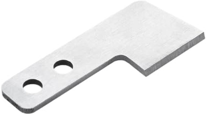 Lasitech 1SET Superiore Inferiore Coltello/Lama Macchina da Cucire Parte G1075 + G1076 for Singer 480A Elna 654 Coverlock(Lower Knife)