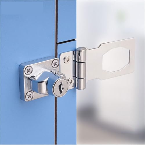 XOXISQHY Punch-Free with Lock Drawer Locks Letter Box Locker Double Door Cinet Lock 1Pcs(2.5)