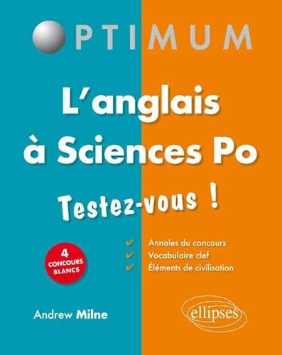 L’anglais à Sciences po - Testez-vous ! (Optimum)