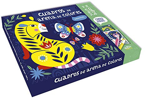 Auzou -Meine Künstlertruhe: Bunte Sandbilder Tiere, blau (XOU-3892930)