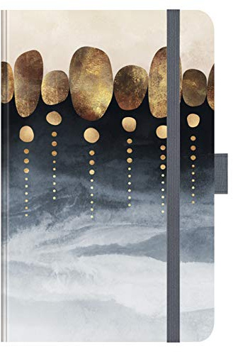 Premium Timer Small Natural Abstraction 2022: Buchkalender - Terminplaner mit hochwertiger Folienveredelung und Prägung. 9 x 14 cm