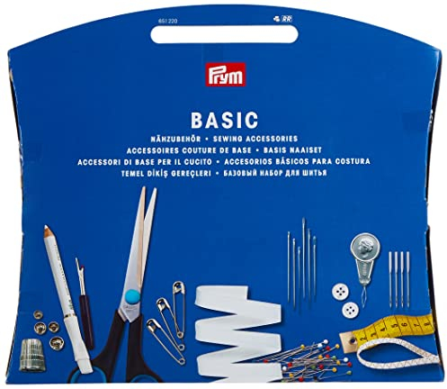 Prym 651 220 Nähzubehör Basic, Mehrfarbig, 30 x 26 cm