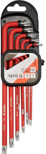 YATO YT-0563 - torx 9pcs conjunto clave