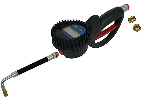 DIGIMET E35-AF Handdurchlaufzähler für Frostschutz und wasserhaltige Medien mit Auslauf flexibel mit