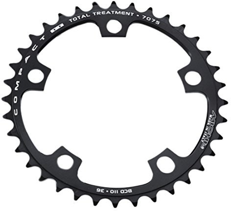 MICHE Compact Bcd Kurbelsatz, schwarz-schwarz, 110 mm
