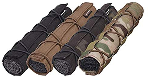 Schalldämpfer-Abdeckung für Airsoft, 22 cm, für Militär, Jagd, taktische Spiele, multicam