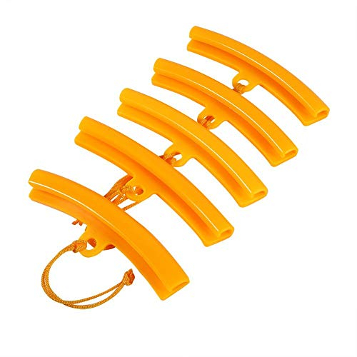 5 Pcs Car Tire Rim Protectors Wheel Rim Saver, Keenso Motorcycle Tire Changer Rim Protector Mount Tire Changer Guard Fixing Tyre Rim Cover Car Wheel Changing Edge Savers Tool(Orange) beauty care